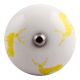 Yellow Standing Rein Deer Pattern Ceramic Wine Stopper (Pack Of One Piece)